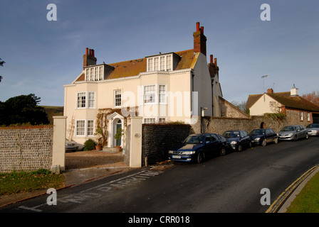 Rudyard Haus, Ulmen, in Rottingdean, East Sussex. Stockfoto