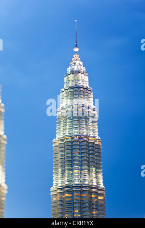 Malaysia, Kuala Lumpur, hautnah Petronas Towers Stockfoto