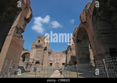 Italien-Latium Latium Rom Caracalla Thermen Terme di Caracalla Stockfoto