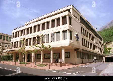 LGT Bank in Vaduz (Fürstentum Liechtenstein) Stockfoto