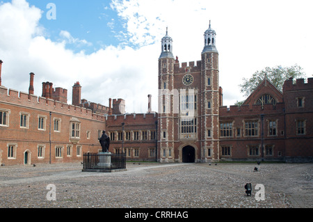 Eton College, Schulhof. Stockfoto