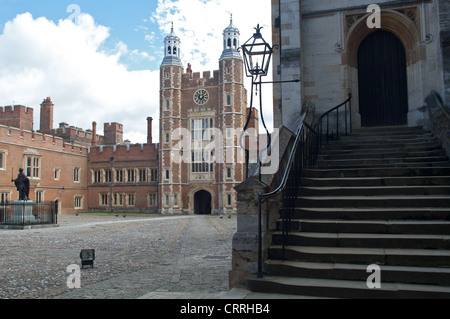 Eton College, Schulhof. Stockfoto