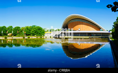 Panorama Haus der Kulturen der Welt in Berlin, Deutschland Stockfoto