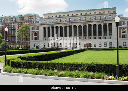 NEW YORK CITY, USA - 14 Juni: Butler-Bibliothek auf dem Campus der Columbia University. 14. Juni 2012 in New York City, USA Stockfoto