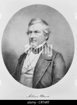 Millard Fillmore, 13. Präsident der Vereinigten Staaten von Amerika, 1850-1853 Stockfoto