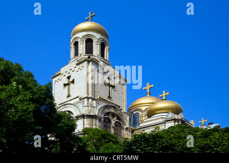 Kathedrale des Dormition des Theotokos (Tod und Auferstehung von Maria, Mutter Jesu) in Varna. Stockfoto