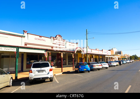 Lockhart ist eine kleine ländliche Stadt mit dem Spitznamen "Die Veranda Town', New South Wales, NSW, Australien Stockfoto