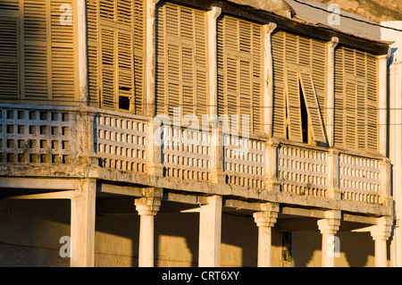 Französische Kolonialarchitektur, Mahajanga, Madagaskar Stockfoto