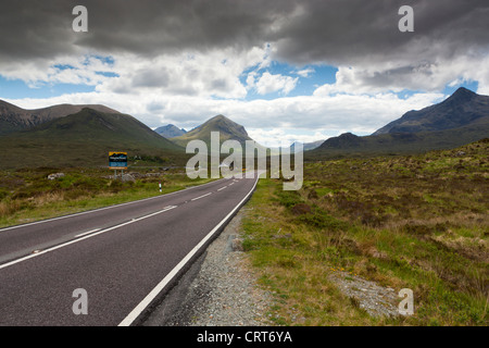 Glamaig, Cuillin Hills in der Nähe von Sligachan, Isle Of Skye, Schottland, Europa Stockfoto