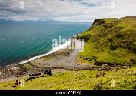 Inver Tote, gebildet die Schlucht am Fluss, Lealt, Isle Of Skye, Schottland, Europa Stockfoto