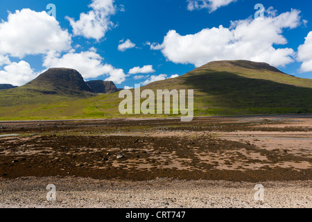 Sgurr ein ' Chaorachain, Wester Ross in den North West Highlands von Schottland, Vereinigtes Königreich, Europa, Stockfoto