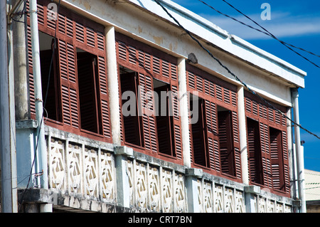 Französische Kolonialarchitektur, Mahajanga, Madagaskar Stockfoto