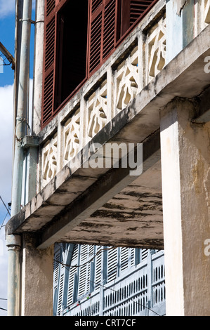 Französische Kolonialarchitektur, Mahajanga, Madagaskar Stockfoto