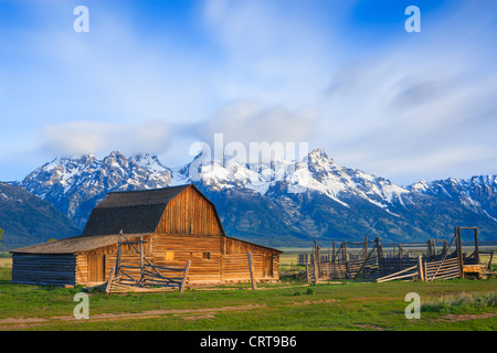 TA Moulton Scheune in Grand Teton Nationalpark Stockfoto