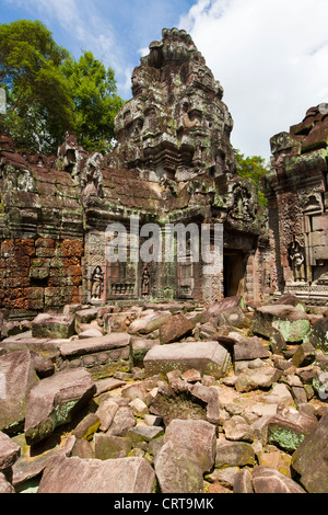 Ta Som, ein kleiner Tempel in Angkor, Kambodscha Stockfoto