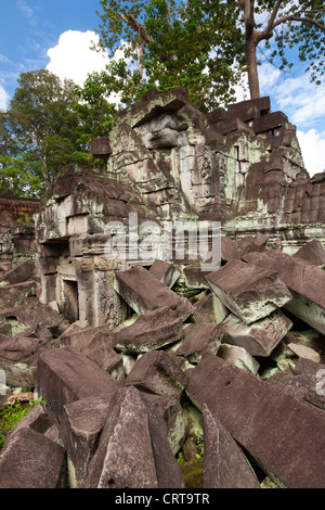 Preah Khan (Heiliges Schwert), Angkor, UNESCO World Heritage Site, Kambodscha, Indochina, Südostasien, Asien Stockfoto