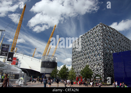 Der O2 North Greenwich Arena in London Stockfoto