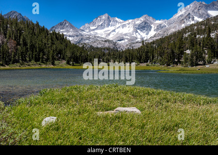 Kleine Seen Valley, Sierra Nevada, Kalifornien Stockfoto