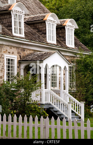 Landhaus in Sainte-Anne de Bellevue in der Nähe von Montreal, Quebec Stockfoto