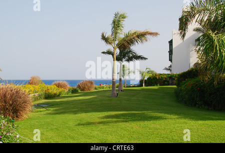 Bild des Hotels in Ägypten Stockfoto