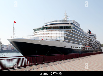 Ozean Schiff andocken an den Hafen von Odessa, Ukraine (Königin Victoria) Stockfoto