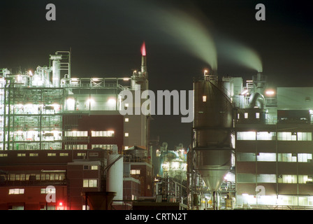 Die Anlage der BASF in Ludwigshafen am Rhein Stockfoto