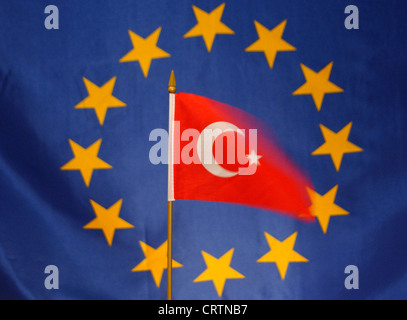 EU-Beitritt der Türkei Foto-Symbol Stockfoto