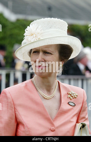 Ihre Hoheit Prinzessin Anne im Portrait Stockfoto