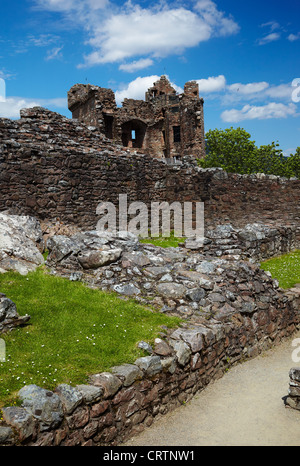 Urquhart Castle Stockfoto