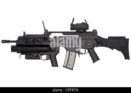 Automatische Waffe G36 Stockfoto