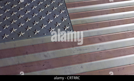 USA Flagge abstrakt Stockfoto