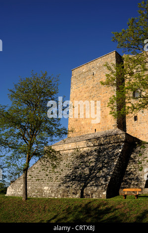 Italien, Basilicata, Castel Lagopesole, normannische Burg Stockfoto