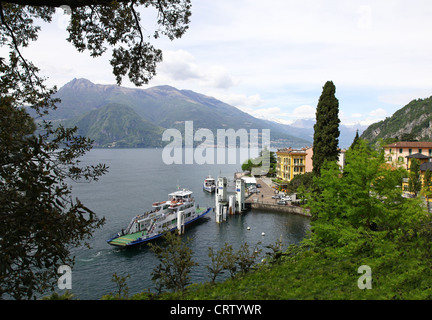 der Fähranleger in Varenna See Como Italien italienischen Region Lombardei Stockfoto