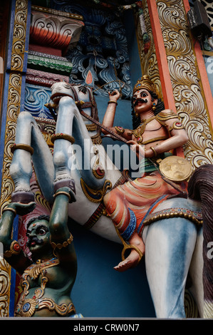 Hindu Heißhunger auf einen Tempel in Pettah Marktgebiet von Colombo Sri Lanka, Asien Stockfoto