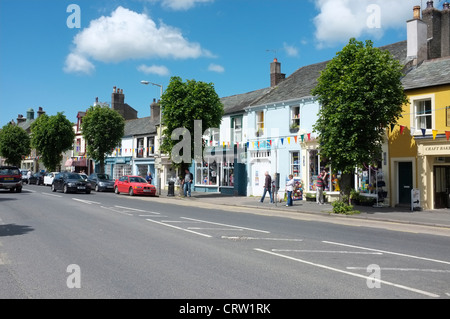 Straßenszene in Cockermouth, Cumbria. Stockfoto