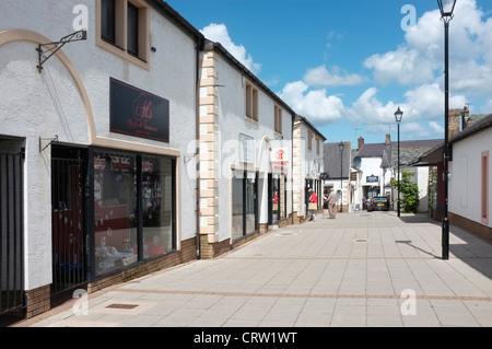 Straßenszene in Cockermouth, Cumbria. Stockfoto