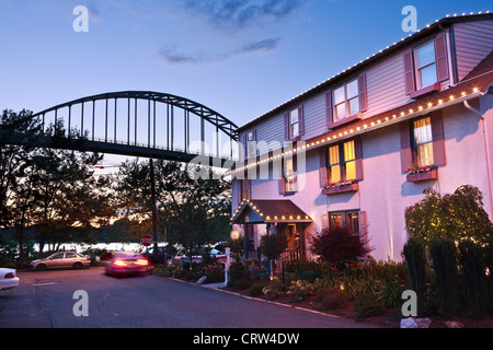 Chesapeake City, Cecil County an Mündung des C & D-Kanal, Maryland Stockfoto