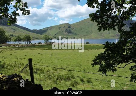 Crummock Wasser in Cumbria, fotografiert vom südlichen Ende Stockfoto