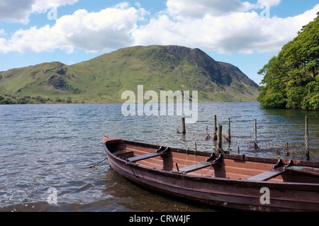 Crummock Wasser in Cumbria, fotografiert vom südlichen Ende Stockfoto