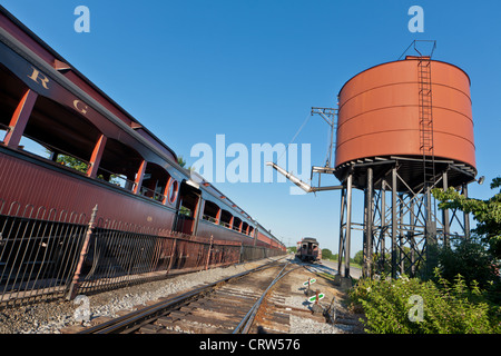 Eisenbahn Museum of Pennsylvania, Strasburgh, Lancaster County Stockfoto