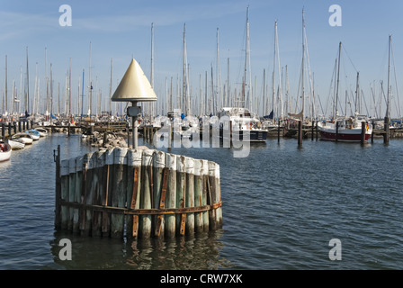 Hafen Maasholm Stockfoto