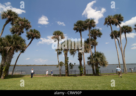 Kennedy Space Center auf Merritt Island Florida im Apollo/Saturn V Center Stockfoto