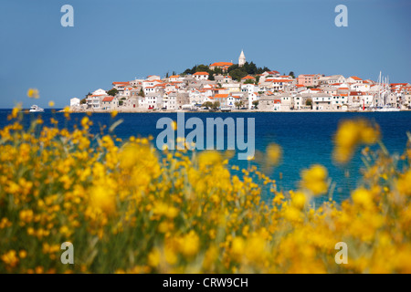 Primosten Stadt in Kroatien Stockfoto