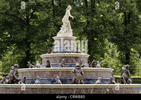 Österreich-Herrenchiemsee-Garten Stockfoto