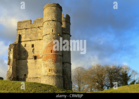 UK Berkshire Donnington Castle Stockfoto