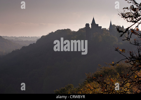 Herbst im Churnet Tal Stockfoto