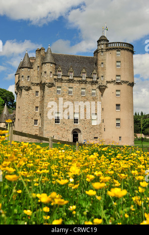 Castle Fraser, Inverurie, Aberdeenshire, Grampian, Schottland Stockfoto