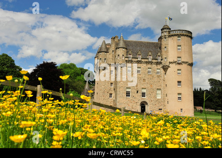 Castle Fraser, Inverurie, Aberdeenshire, Grampian, Schottland Stockfoto