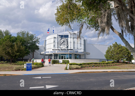 Die Vereinigten Staaten Astronaut Hall of Fame am Kennedy Space Center auf Merritt Island Florida Stockfoto