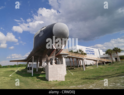 Die Vereinigten Staaten Astronaut Hall of Fame am Kennedy Space Center auf Merritt Island Florida Stockfoto